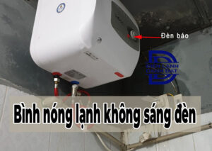 Bình nóng lạnh không sáng đèn