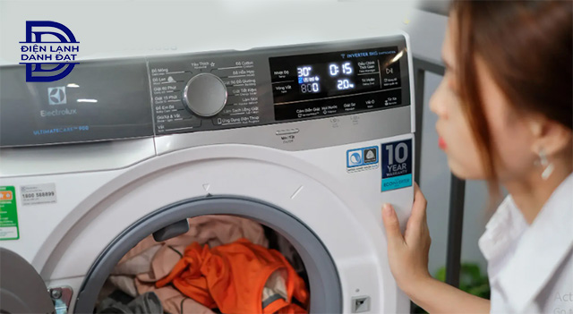 Sử dụng máy giặt Electrolux đúng kỹ thuật