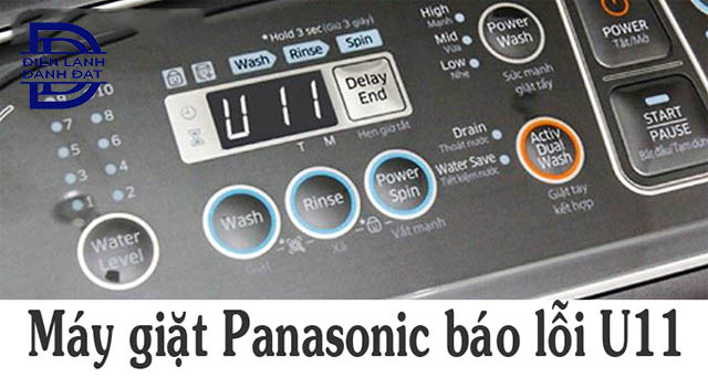 Mã lỗi U11 máy giặt Panasonic