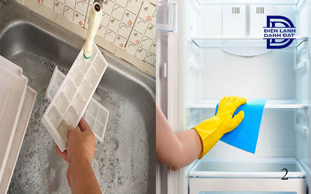 Cách vệ sinh tủ lạnh bằng giấm
