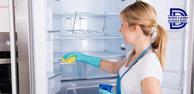 Cách vệ sinh tủ lạnh bị mốc