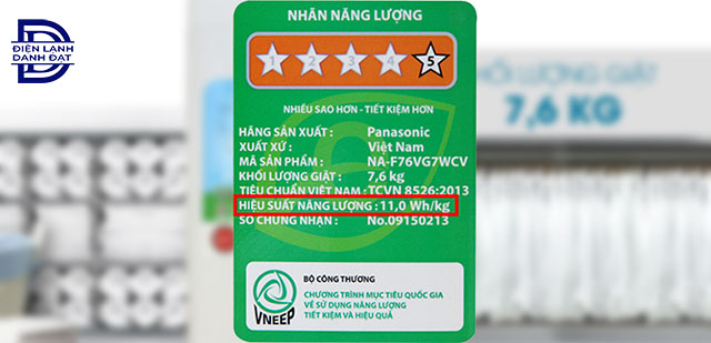 Công suất của máy giặt