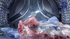 máy giặt electrolux giặt xong vẫn còn bọt xà phòng