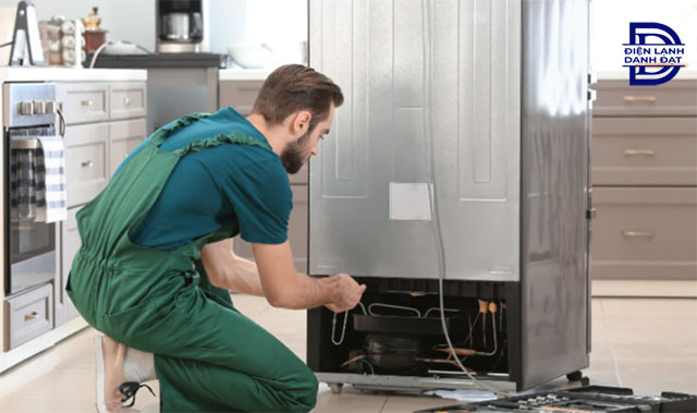 Sửa tủ lạnh nổ lụp bụp